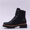 Rieker Laced Biker Boot - Black